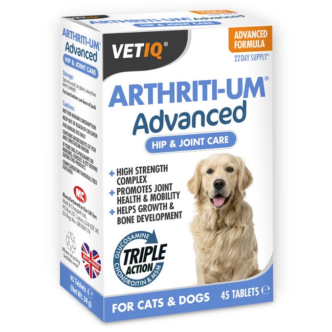 Mark & Chappell VetIQ Arthriti-UM Advanced 45 Tablets